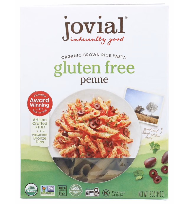 jovial, Gluten Free, Brown Rice Pasta, 12 oz