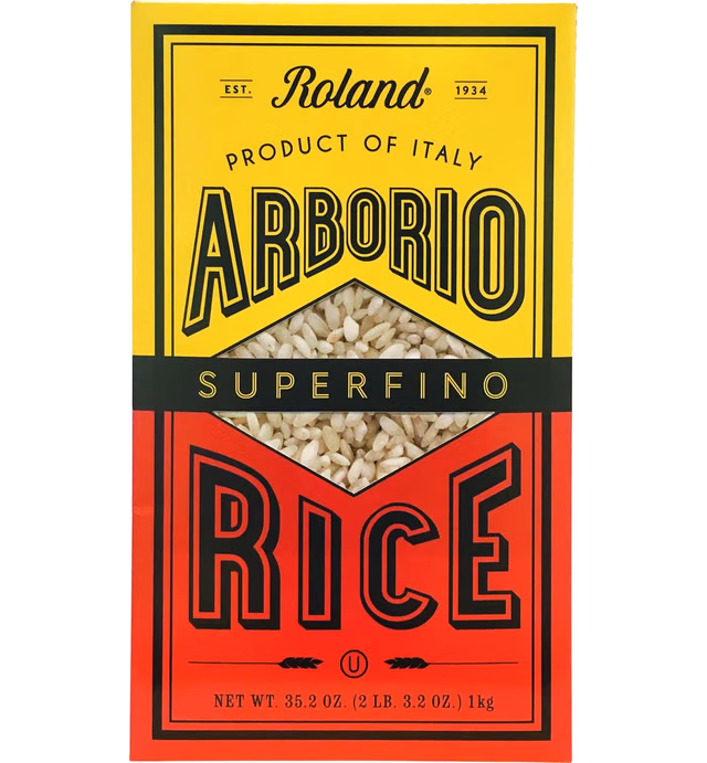 Roland Foods Arborio Rice, Superfino, 35 Oz Pack of 5