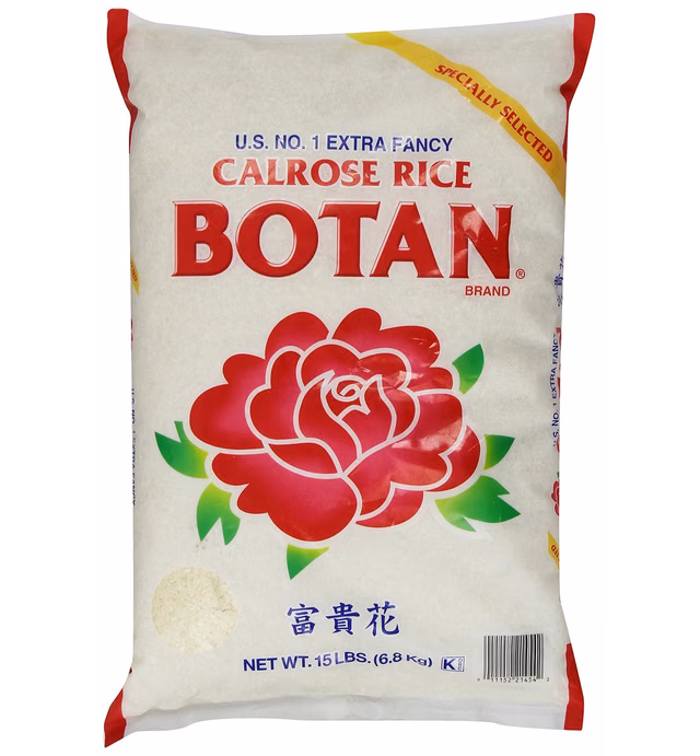 Botan Calrose Rice, 15-Pound