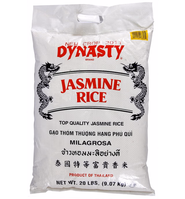 Dynasty Jasmine Rice, 20-Pound