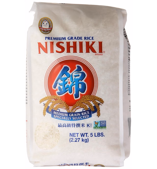 Nishiki Premium Sushi Rice, 80 oz
