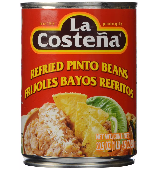 La Costena Refried Pinto Beans, 20.5 oz