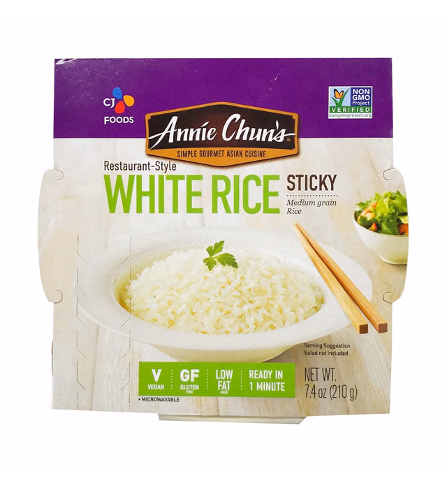 Annie Chun's Rice Express Sticky White Rice, 7.4 oz