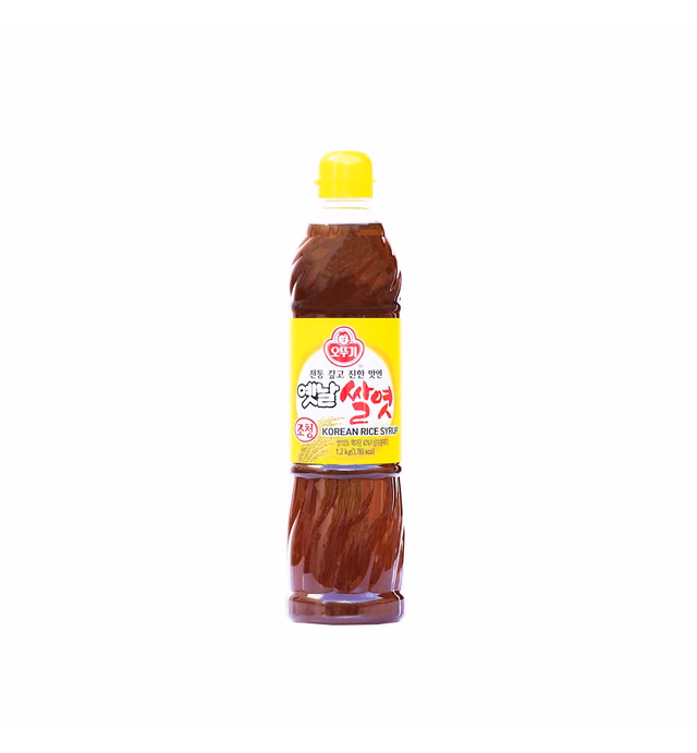 Ottogi 100% Korean Rice Syrup, 700 Grams/24 Ounces (Jocheong, Yetnal Ssalyeot)