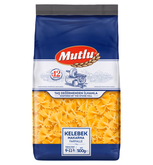 Mutlu Makarna Kelebek