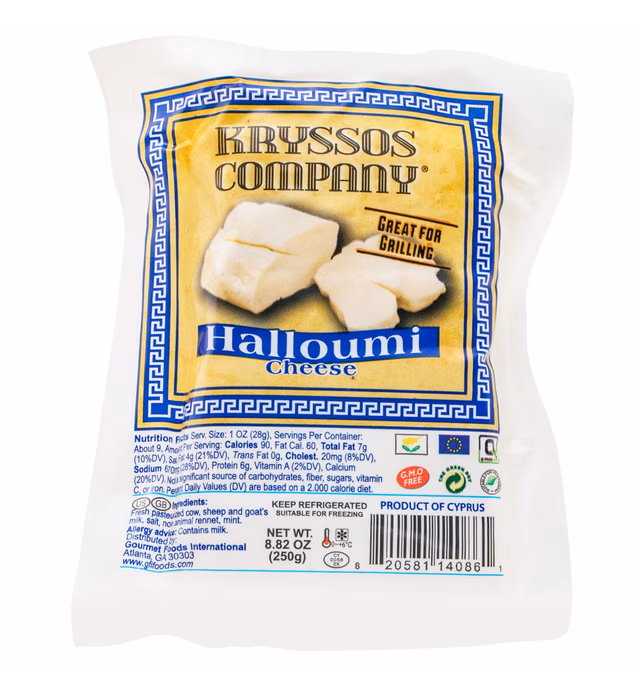 Kryssos Halloumi Cheese, 8.8 oz