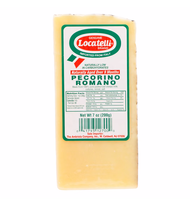 Locatelli Pecorino Romano Wedge, 7 oz