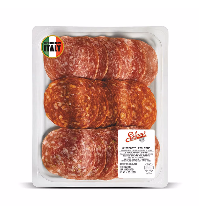 SALUMI ITALIANI Italian Antipasto Salami, 4 Oz
