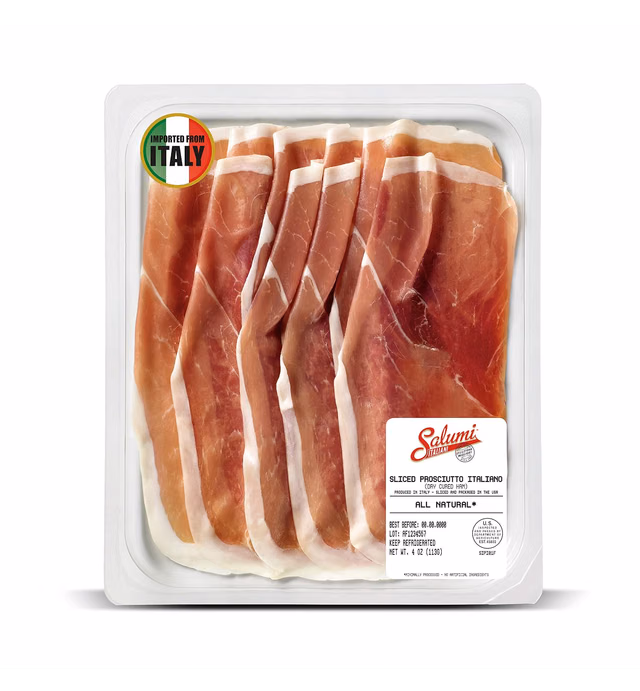 SALUMI ITALIANI Italian Prosciutto, 4 Oz