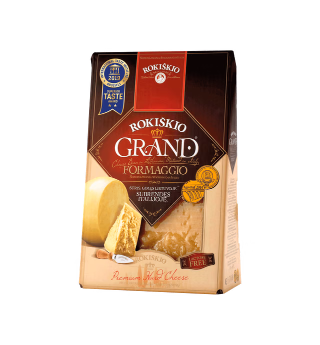 Hard cheese "Rokiskio GRAND"