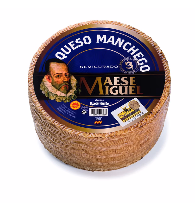 Manchego Cheese Whole Wheel - Approx 2 Lbs