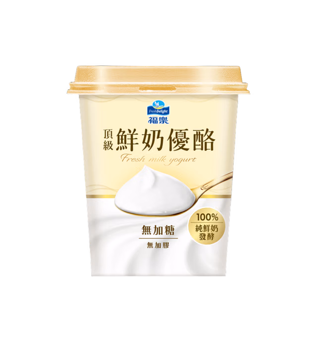 福樂頂級生乳優酪