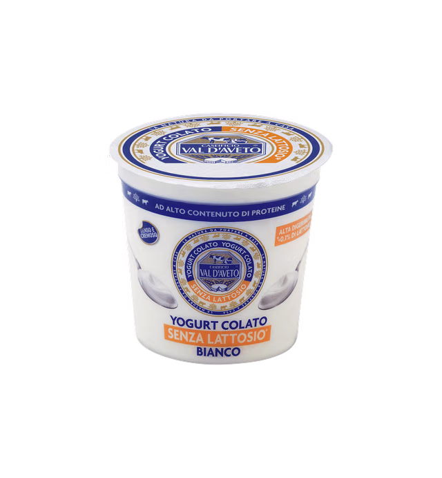 Yogurt Colato Senza Lattosio Bianco