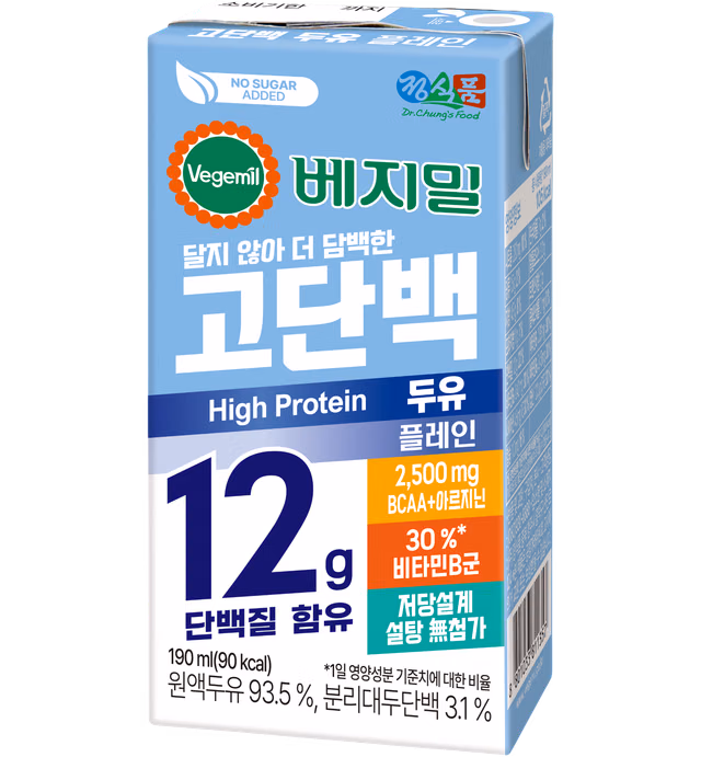 베지밀 고단백두유 플레인