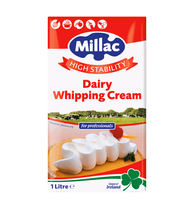 Millac High Stability Dairy Whipping Cream