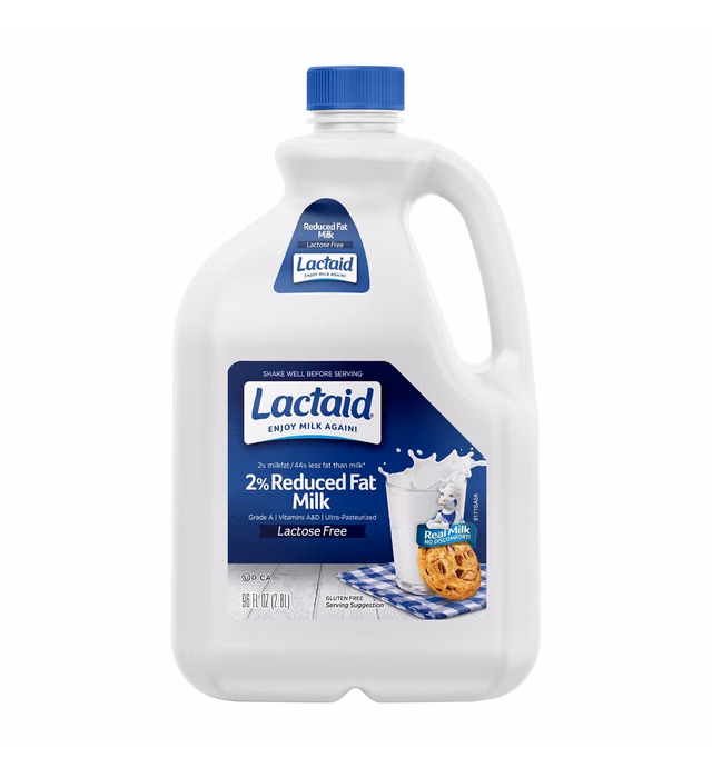 Lactaid 2% Reduced Fat Milk, 96 fl oz