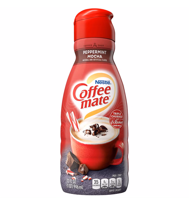 Nestle Coffee mate Peppermint Mocha Liquid Coffee Creamer