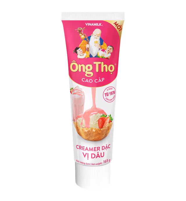 CONDENSED CREAMER – STRAWBERRY-ÔNG THỌ