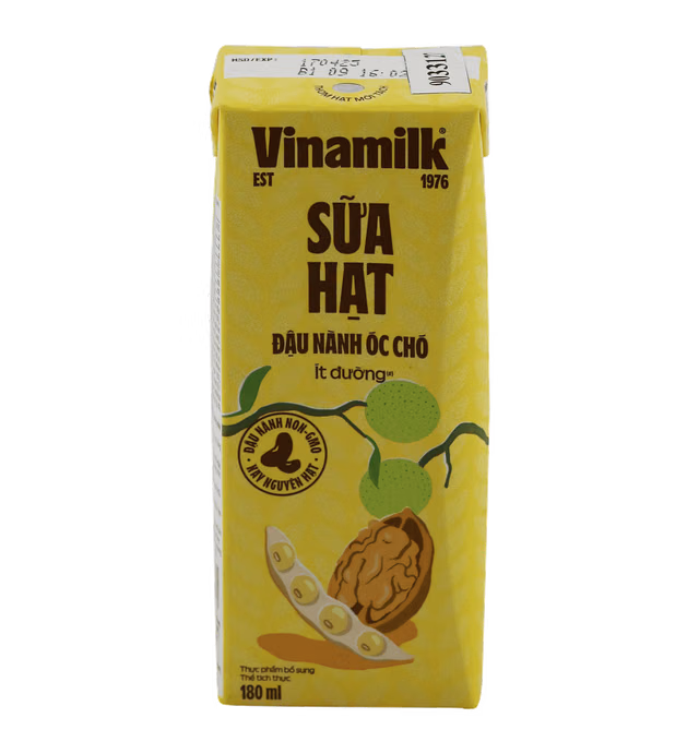 PLANT MILK – SOYBEAN WALNUT- VINAMILK