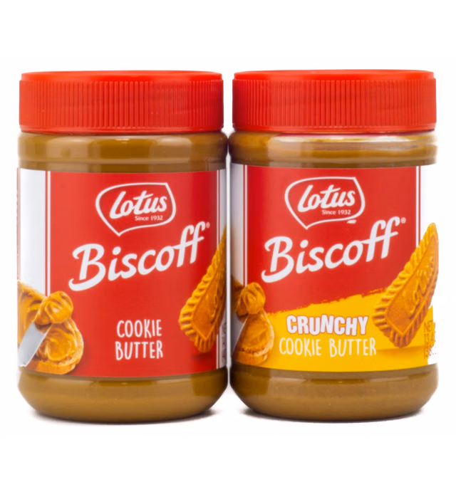 Biscoff Cookie Butter Spread (Creamy + Crunchy Combo Pack)