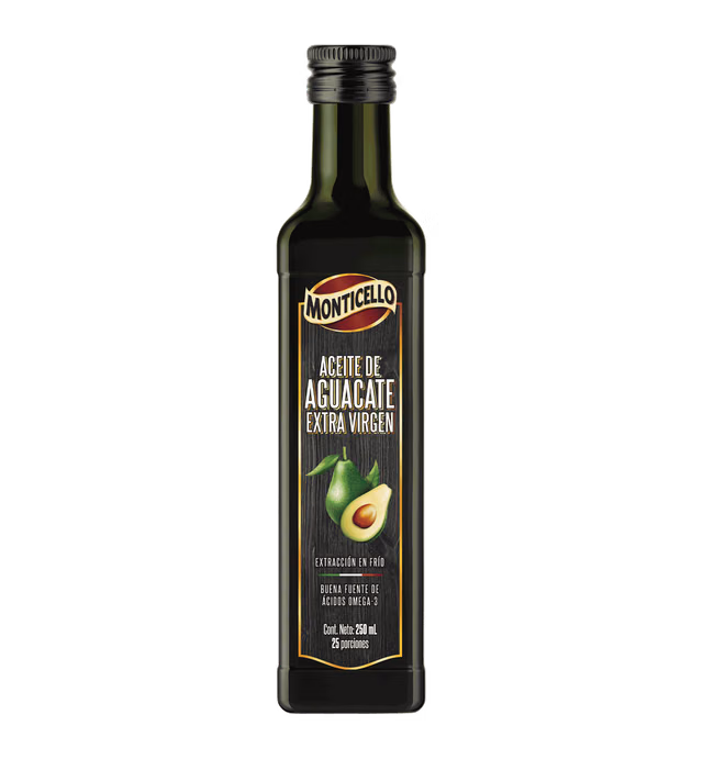 Aceite de aguacate Monticello Extra Virgen
