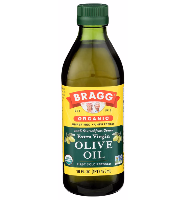 Bragg Olive Oil, Organic Extra Virgin, 16 fl oz