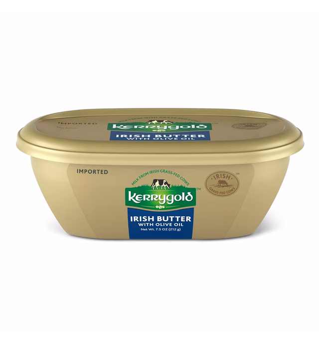 kerrygold Irish Butter Tub with Olive Oil, 7.5 Oz