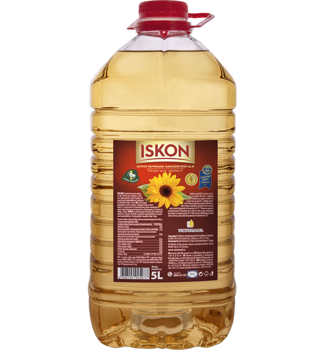 Refined Sunflower Oil ISKON 5L