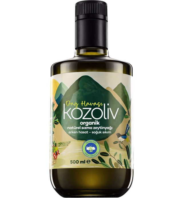 Kozoliv Organic Early Harvest Cold-Pressed EVOO - Dağ Havası