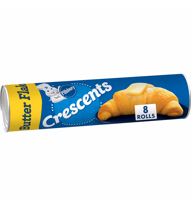 Pillsbury Butter Flake Crescent Rolls, 8 ct., 8 oz.