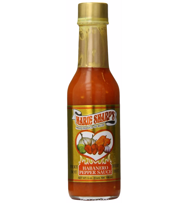 Marie Sharp's Fiery Hot Habanero Pepper Sauce, 5 Ounce