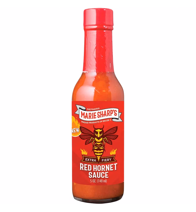Marie Sharp's Red Hornet Pepper Hot Sauce | 5oz