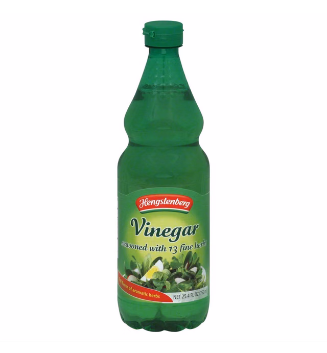 Hengstenberg Seasoned Vinegar, 13 Herb, 25.4 Ounce (Pack of 12)