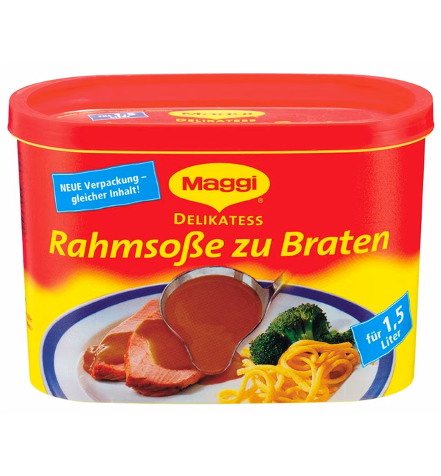 Maggi Creamy Gravy for Roasts ( Rahmsosse zu Braten ) - for 1.5 L