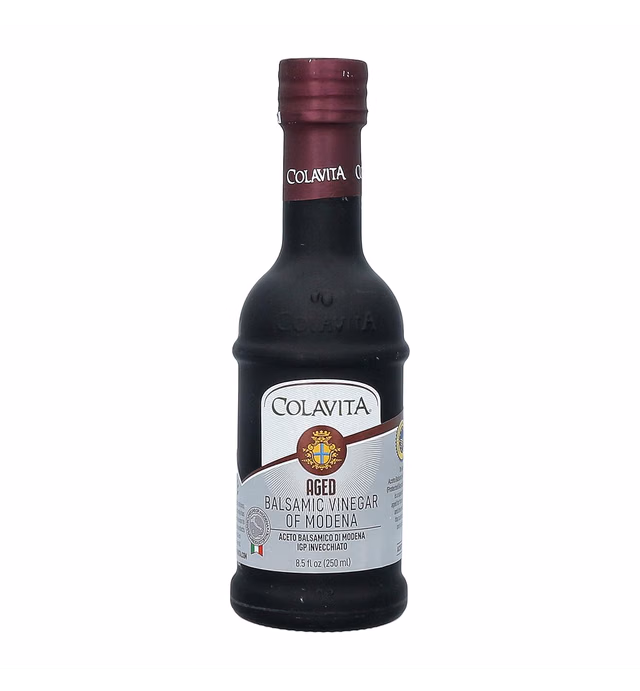 Colavita Aged Balsamic Vinegar of Modena IGP, 3 years, 8.5 Floz, Glass Bottle