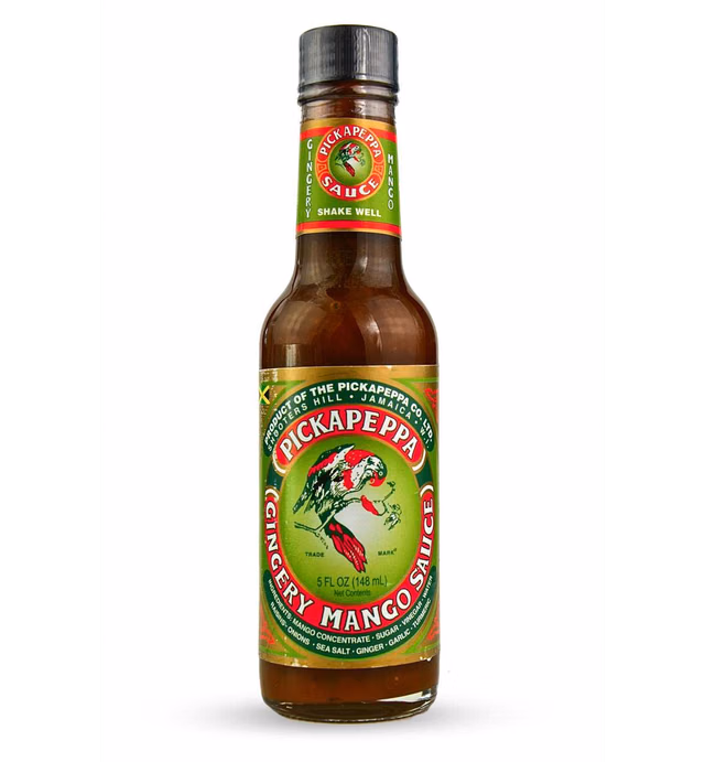 Pickapeppa Mango Sauce, Gingery, 5 Ounce