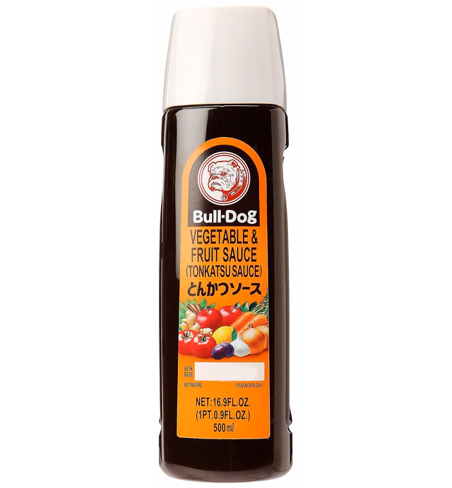 Bull-Dog Vegetable & Fruit Sauce, Tonkatsu Sauce, 16.6 oz
