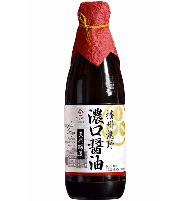 Soy Sauce Artisanal Classic 500 Days Aged, Japanese Premium Handmade, Naturally Brewed, No Additives, Non-GMO, Made in Japan(360ml)【YAMASAN】