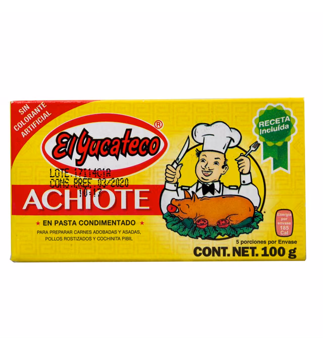El Yucateco Paste Achiote, 3.5 oz