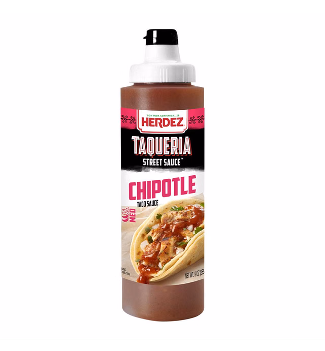 HERDEZ Taqueria Street Sauce Smoky Chipotle 9 Ounce (Pack of 8)