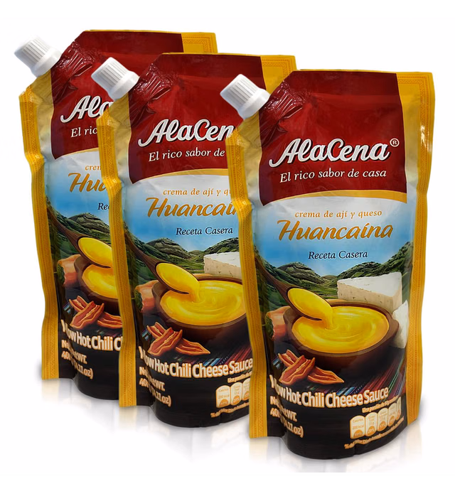 Alacena Peruvian Crema Huancaina Sauce 400 g - pack of 3