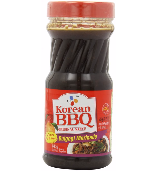 CJ Korean BBQ Sauce - Bulgogi, 29.63-Ounce Bottles (Pack of 4)