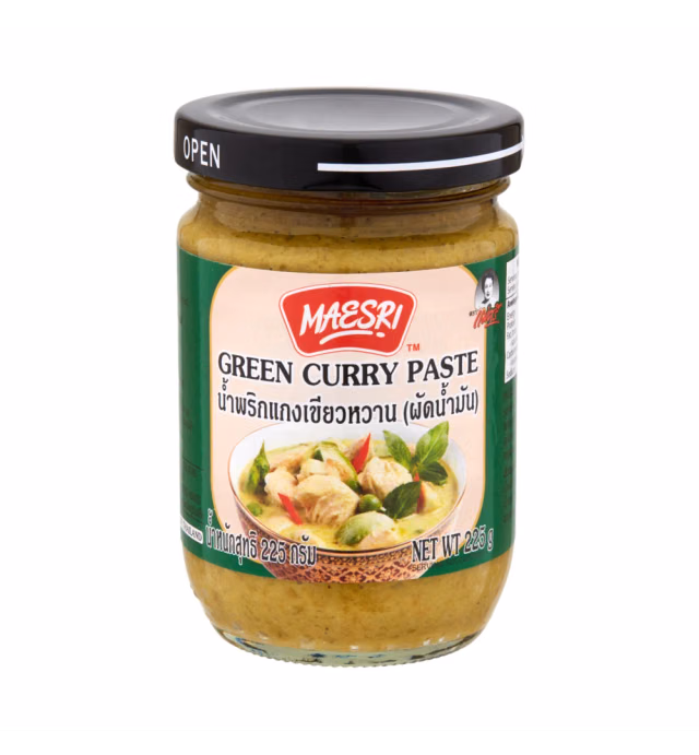 Maesri Thai Green Curry Paste 225g