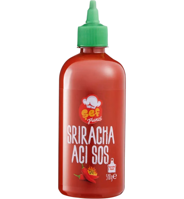 ŞEF FRANZİ SRIRACHA ACI SOS 510GR.