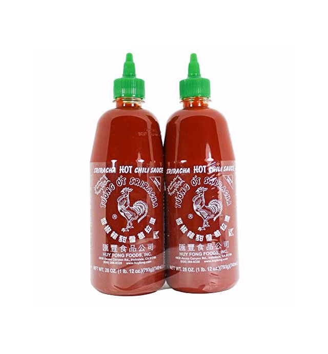 Huy Fong Foods Sriracha Sauce, 28 oz. (Pack of 2)