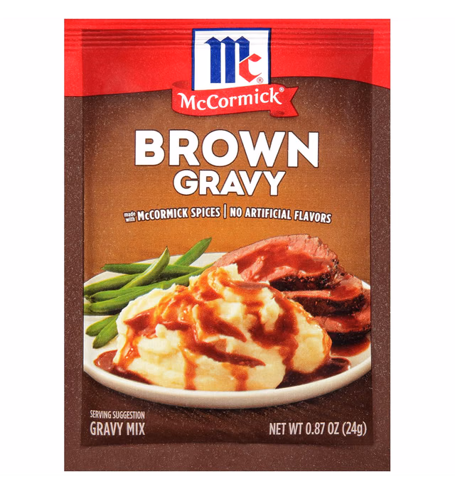 McCormick Brown Gravy Mix, 0.87 oz