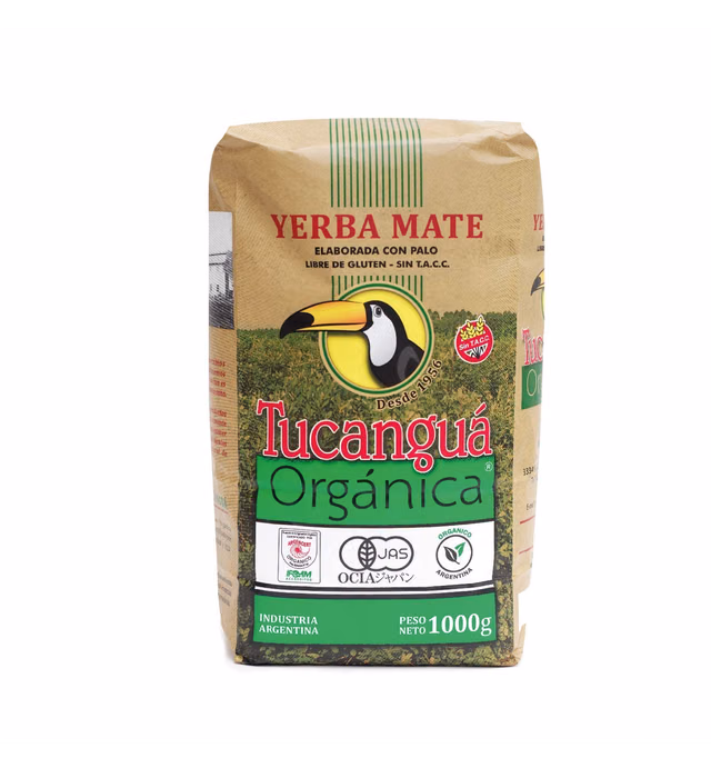 Tucanguá Organic Yerba Mate Loose Leaf Tea Traditional South American Tea Drink 2.2 lb 1 kg