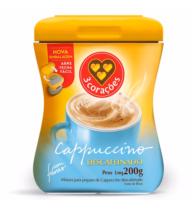 3 Corações Traditional Brazilian Ground Coffee Vacuum Packed, 500 g, Pack of 10