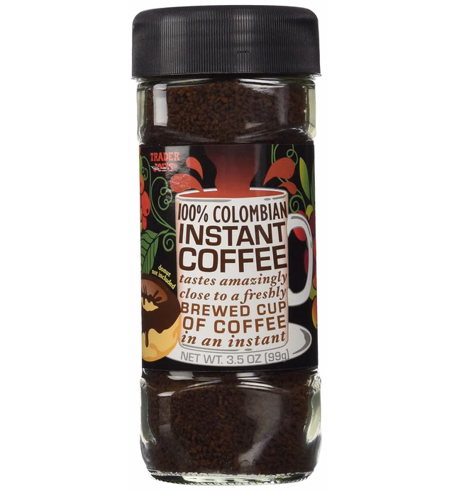 Trader Joe's 100% Colombian Instant Coffee 3.5oz