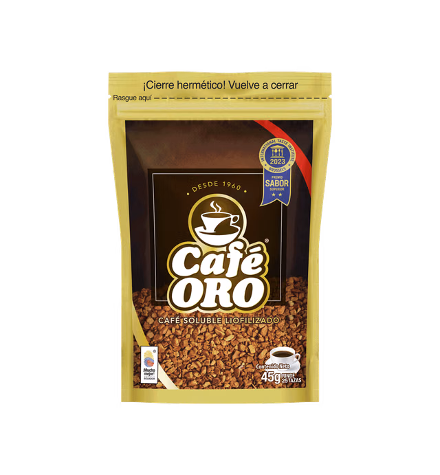 CAFE ORO LIOFILIZADO Freeze Dried